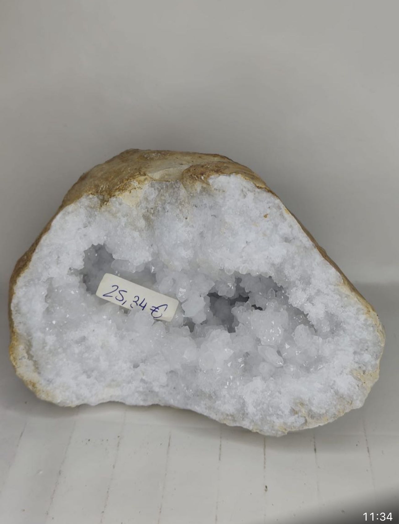 GEODA CUARZO BLANCO