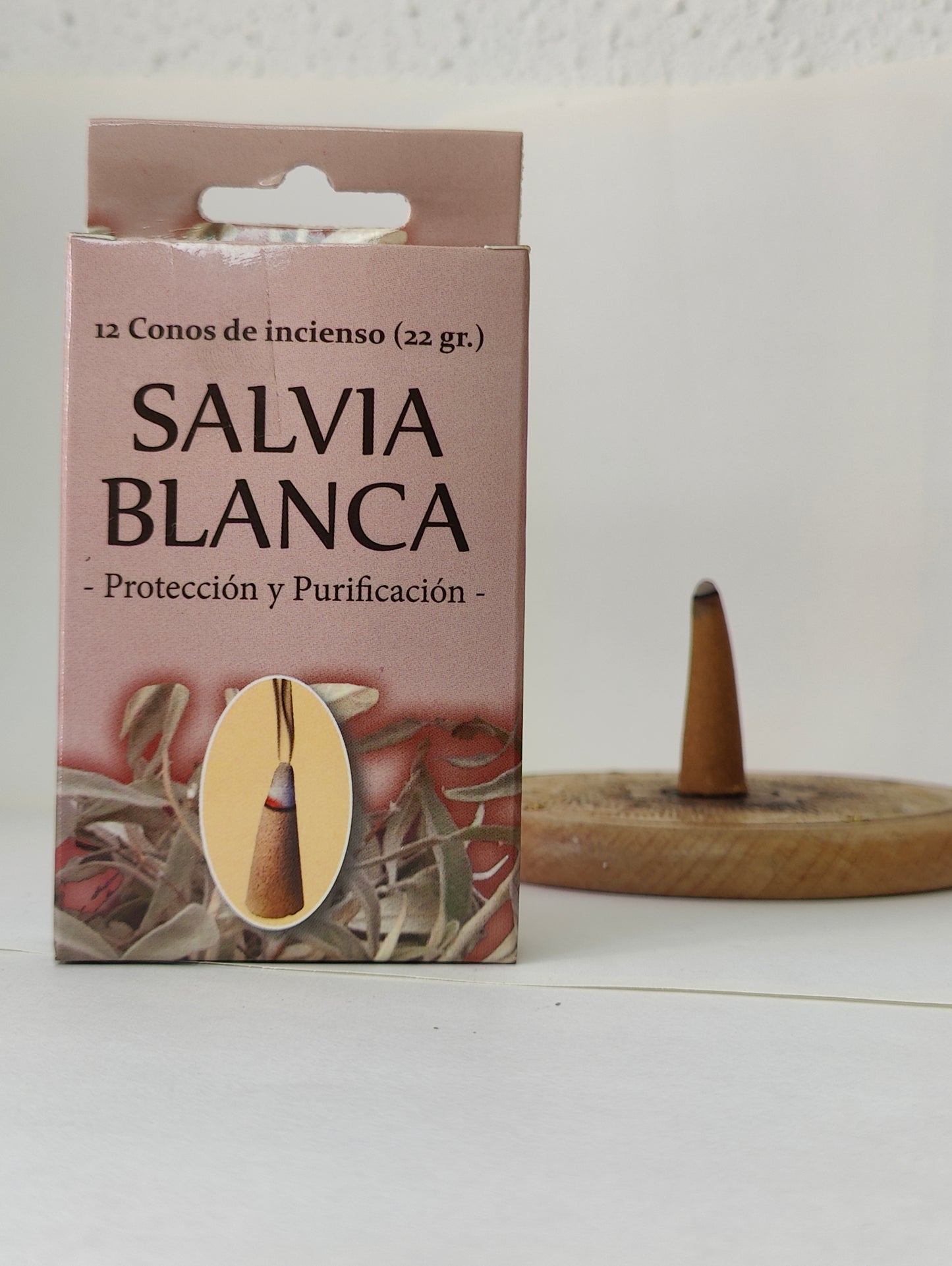 CONOS SALVIA BLANCA