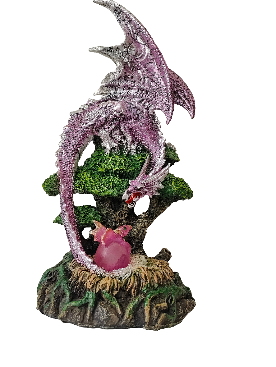 FIGURA DRAGÓN CON LUZ