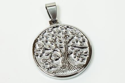 COLGANTE ACERO GRUESO ARBOL DE LA VIDA