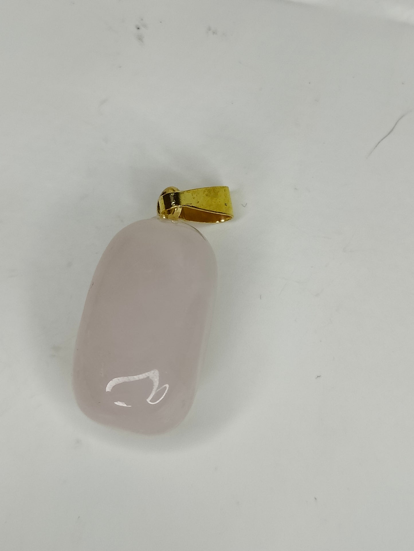 COLGANTE CUARZO ROSA