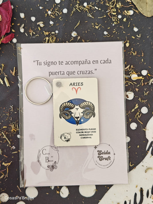 LLAVEROS  SIGNOS DEL ZODIACO