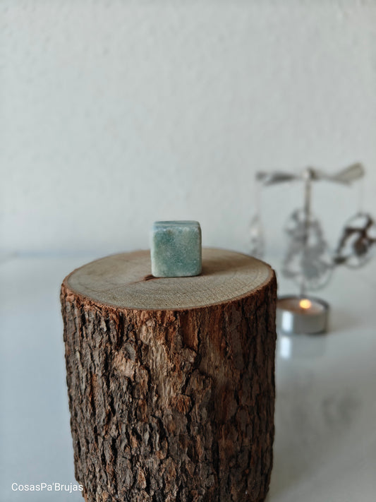 CUBO CALCITA AZUL