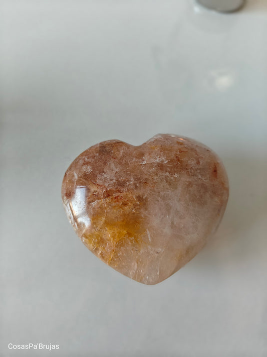 CUARZO HEMATOIDE (CORAZÓN)