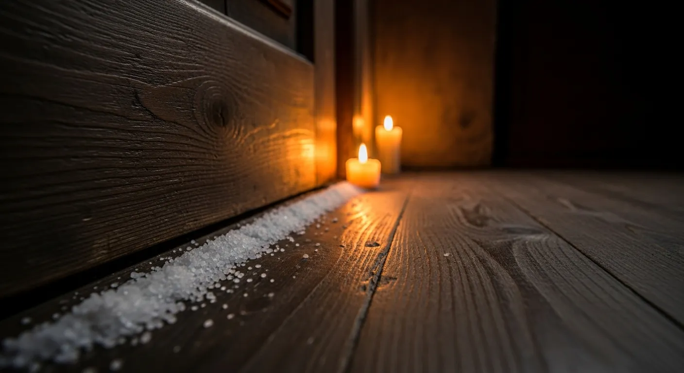 Cuenco con agua, sal marina y romero