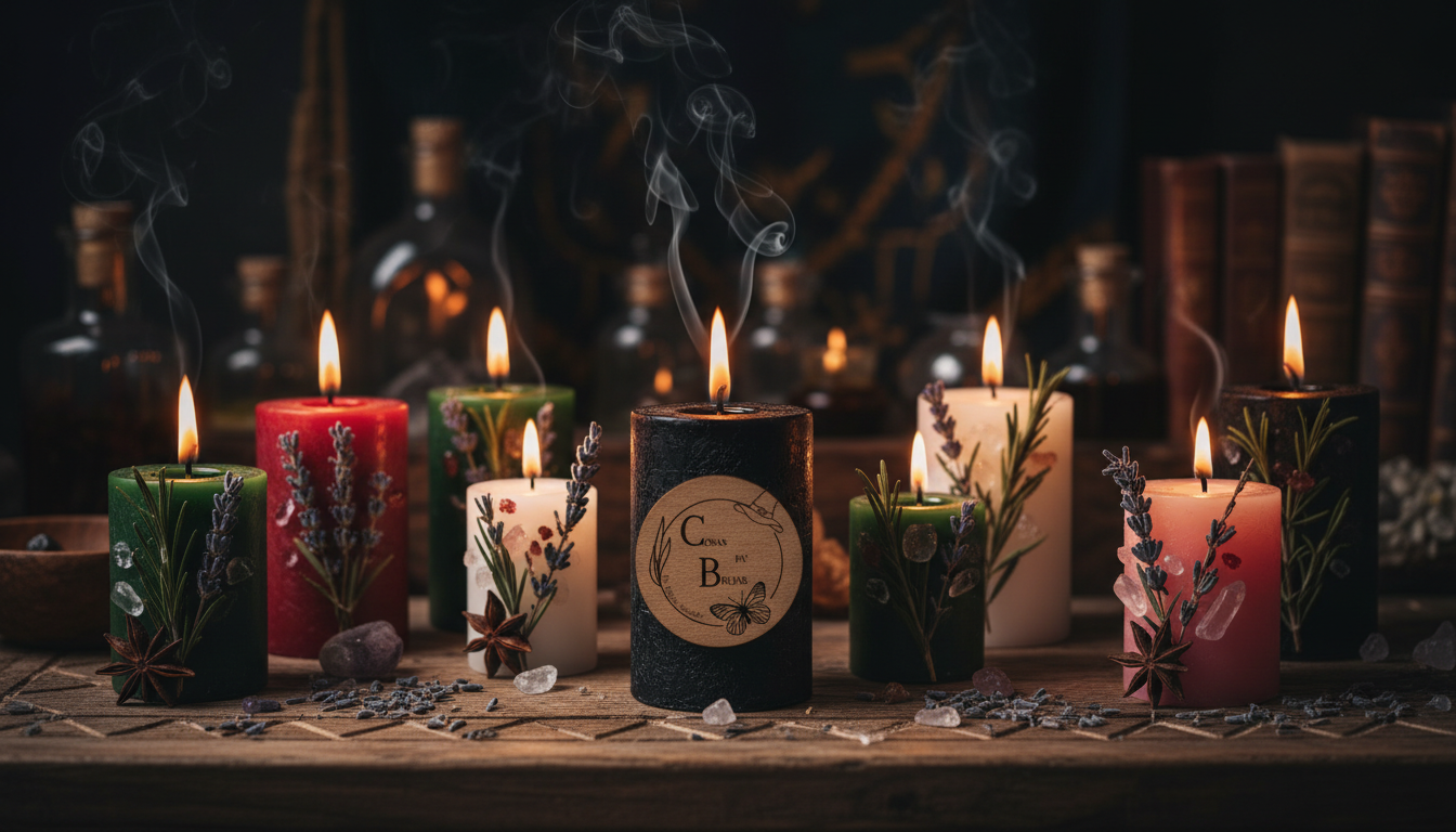 Velas rituales artesanales